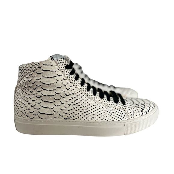 P448 Women\'s Star Snake Embossed High Top Sneakers Euro 40 USA 9.5 main image 4